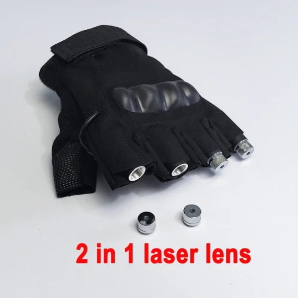 LED Laser Gloves for DJs, clubs, parties, weddings, festivals, and shows. LED Laser Gloves with rechargeable battery. - Image 5