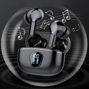 Wireless Earbuds Stereo Headphones - Waterproof Earphones - New Model 2025 - Wireless Charging Case