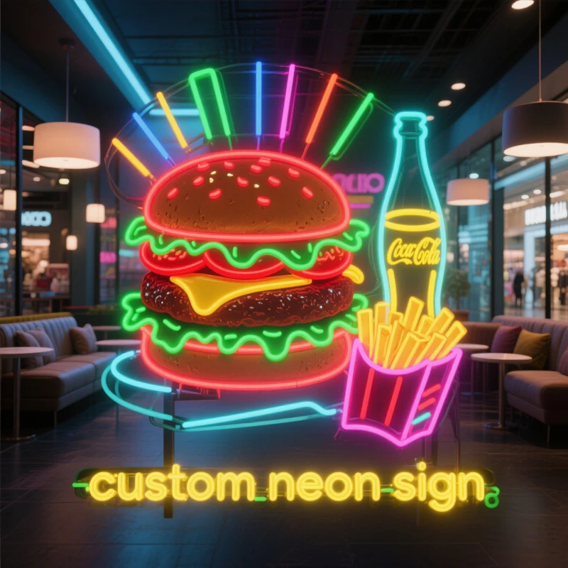 Custom Neon Sign Led Lights Personalized Name Letter Pattern Room Decoration For Wedding - Birthday - Party