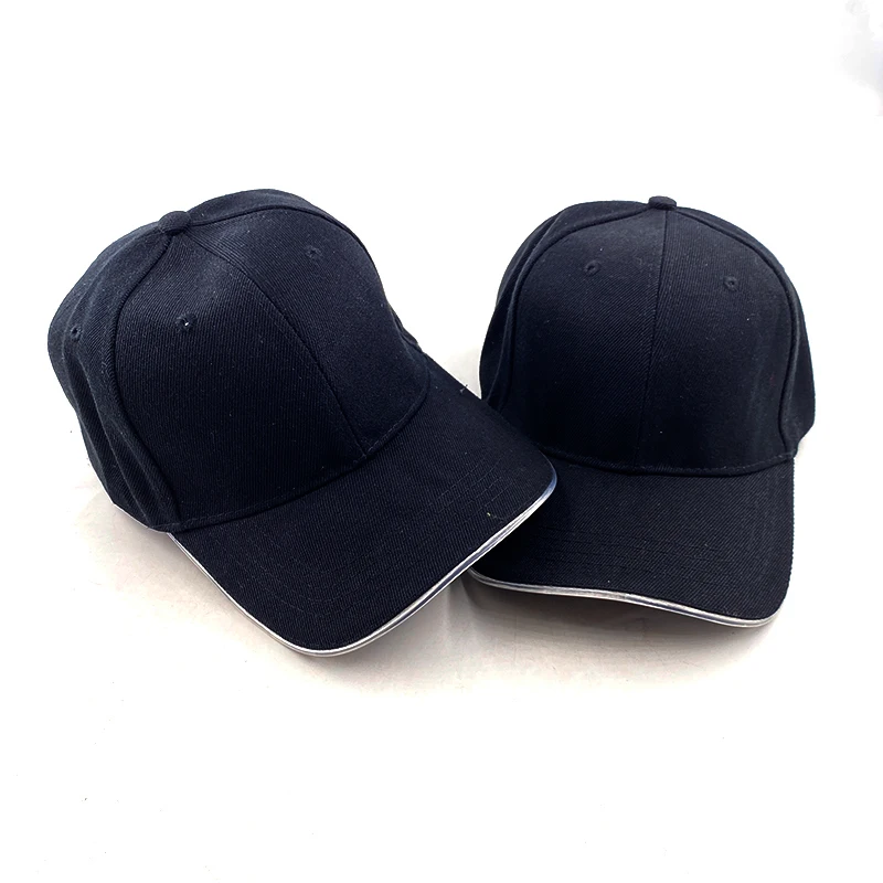 Colorful LED Luminous Baseball Caps Neon Light Up Casual Sports - LED Light Up Baseball Cap for Music Festivals - Image 2
